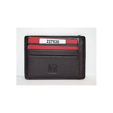 HEXÁGONA: Tarjetero de piel.