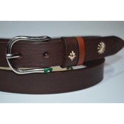 EL CABALLO: CINTURON MUJER 102776/25 MM. MARRON