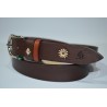 EL CABALLO: CINTURON MUJER 102776/25 MM. MARRON