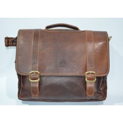 ROSME: MALETÍN  PORTADOCUMENTOS DE CUERO VINTAGE 102869