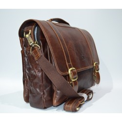 ROSME: MALETÍN  PORTADOCUMENTOS DE CUERO VINTAGE 102869