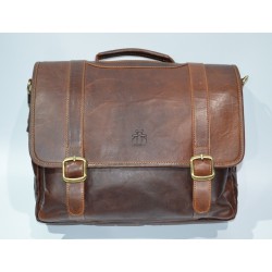 ROSME: MALETÍN  PORTADOCUMENTOS DE CUERO VINTAGE 102869