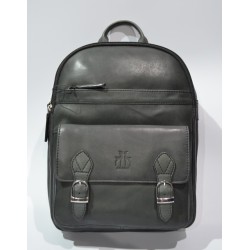 ROSME: MOCHILA DE HOMBRE CUERO ENVEJECIDO 102872-NEGRO