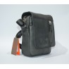 ROSME: BOLSO DE HOMBRE EN PIEL ENVEJECIDA  18 CM. 102861-NEGRO