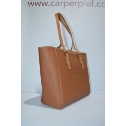 EL POTRO: BOLSO MUJER 1425-ANGULA-CUERO