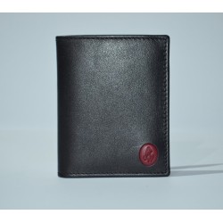 EL POTRO: CARTERA CON MONEDERO  PIEL 604-TRIBECA-NEGRO