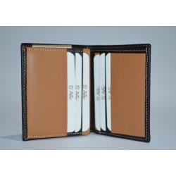 EL POTRO: CARTERA HOMBRE PIEL CON MONEDERO 1053-MATE-MARRON