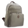 EL POTRO: MOCHILA UNISEX DE LONA/PIEL 3711-PARIS-TAUPE