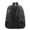 EL POTRO: MOCHILA UNISEX DE LONA/PIEL 3711-PARIS-NEGRO