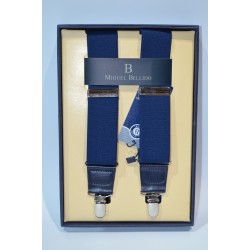 MIGUEL BELLIDO: TIRANTES 3 PINZAS AZUL