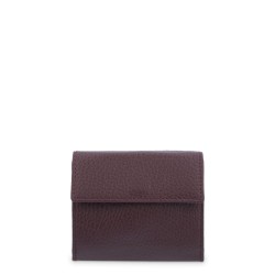 El Potro: Cartera pequeña mujer piel 1522-OASIS-BURDEOS