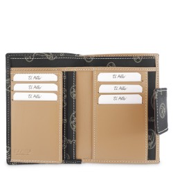 El Potro: Cartera mujer 2250-VINTAGE-NEGRA