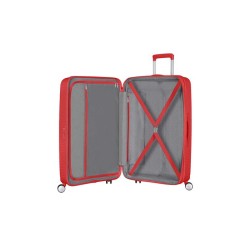 AMERICAN TOURISTER: SOUNDBOX, maleta mediana Coral Red