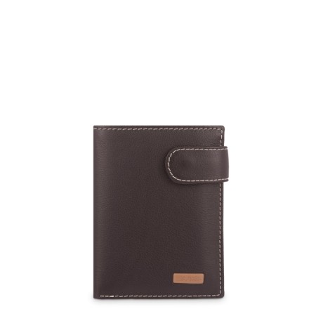 EL POTRO: CARTERA CON MONEDERO 1030-MATE-Marrón