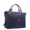 EL POTRO: BOLSO MUJER DE LONA/PIEL 3705-PARIS-AZUL