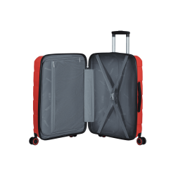 AMERICAN TOURISTER: AIR MOVE, Maleta grande 4 ruedas Coral Red