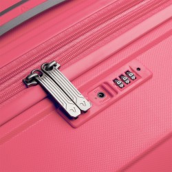 BUTTERFLY BY RONCATO: Maleta grande 4R extensible Rosa