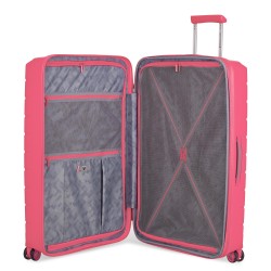 BUTTERFLY BY RONCATO: Maleta grande 4R extensible Rosa