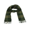Bufanda de Grazalema cuadros verde