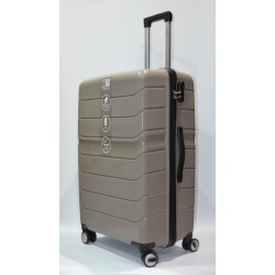 ITACA: Maleta grande Polipropileno 4R dobles 760.400 Taupe
