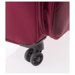 GLADIATOR: MALETA MEDIANA 4R DOBLES 2011-3D-ROJO