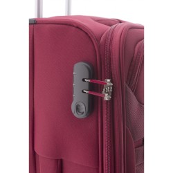 GLADIATOR: MALETA MEDIANA 4R DOBLES 2011-3D-ROJO