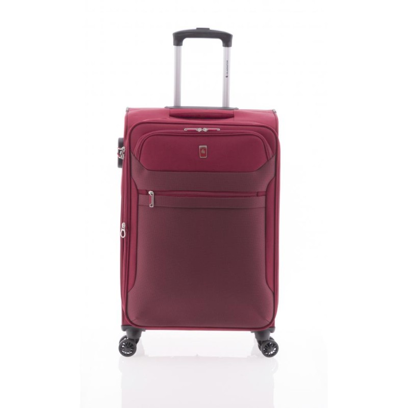 GLADIATOR: MALETA MEDIANA 4R DOBLES 2011-3D-ROJO