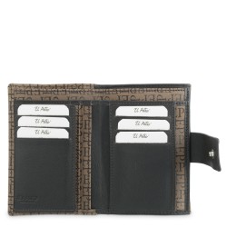 El Potro: Cartera mujer de lona y piel 1730-Insignia-MOCA