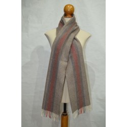 Bufanda de Grazalema rayas/marron