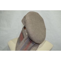 Bufanda de Grazalema rayas/marron