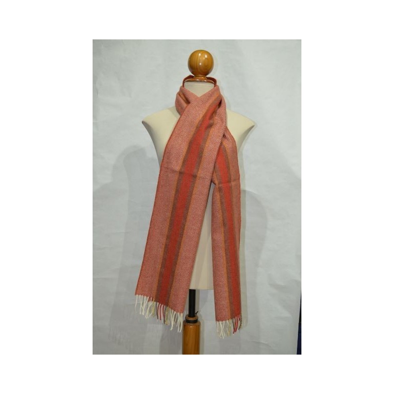 Bufanda de Grazalema rayas/caldera