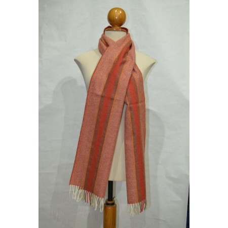 Bufanda de Grazalema rayas/caldera