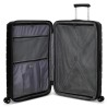 BUTTERFLY BY RONCATO: Maleta grande 4R extensible NEGRO