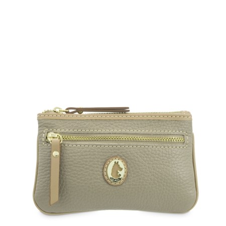 EL POTRO: MONEDERO LLAVERO MUJER EN PIEL VACUNO 1523-OASIS