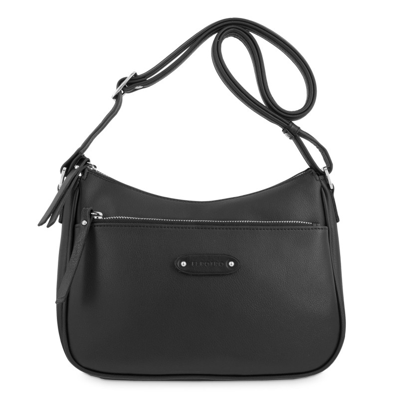 El Potro: Bolso bandolera de mujer en lona 2006-CASUAL-NEGRO