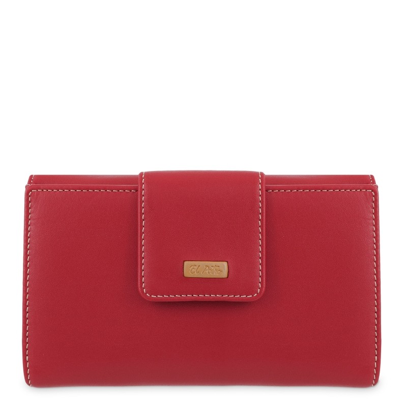 EL POTRO: CARTERA MUJER MEDIANA PIEL 1063-MATE