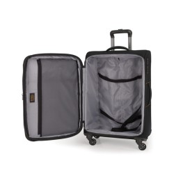 GABOL: MALETA MEDIANA DE POLIÉSTER 4R 123146-FLORIDA-NEGRA