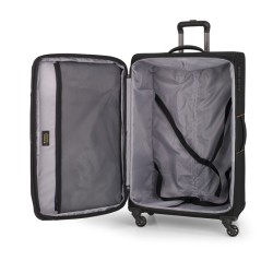 GABOL: MALETA GRANDE DE POLIÉSTER 4R 123147-FLORIDA-NEGRA