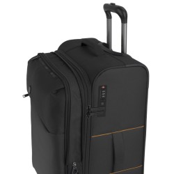 GABOL: MALETA GRANDE DE POLIÉSTER 4R 123147-FLORIDA-NEGRA