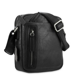 El Potro: Bolso bandolera pequeño hombre 70184-VEROTA-NEGRO