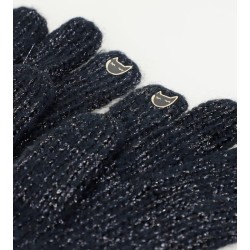 ANEKKE: GUANTES LOGOMANÍA AZUL MARINO 37700-548