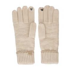 ANEKKE: GUANTES DE PUNTO BEIGE 37700-543