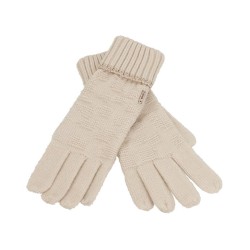 ANEKKE: GUANTES DE PUNTO BEIGE 37700-543