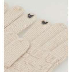 ANEKKE: GUANTES DE PUNTO BEIGE 37700-543
