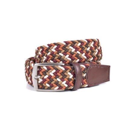 Miguel Bellido: cinturón trenzado elástico 394-35-015-muticolor