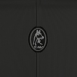 EL POTRO: MALETA DE CABINA EXPANDIBLE ABS TSA 5338621-VERA-NEGRA