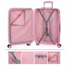 ITACA: Colección STARS Maleta mediana Policarbonato 4R 702460-ROSA