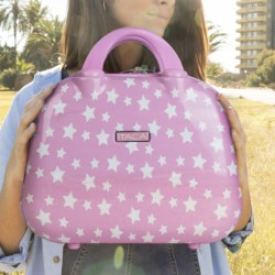 ITACA: Colección STARS NECESER DE VIAJE Policarbonato 702435-ROSA