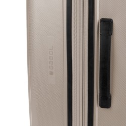 GABOL: MALETA GRANDE DE POLIPROPILENO 4R 123947-BROOKLIN-BEIGE
