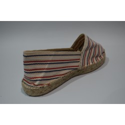AS: ALPARGATAS SESMA MULTICOLOR-BLANCA